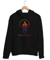 GALATA İSTANBUL Siyah Unisex Kapşonlu Sweatshirt - Tisho