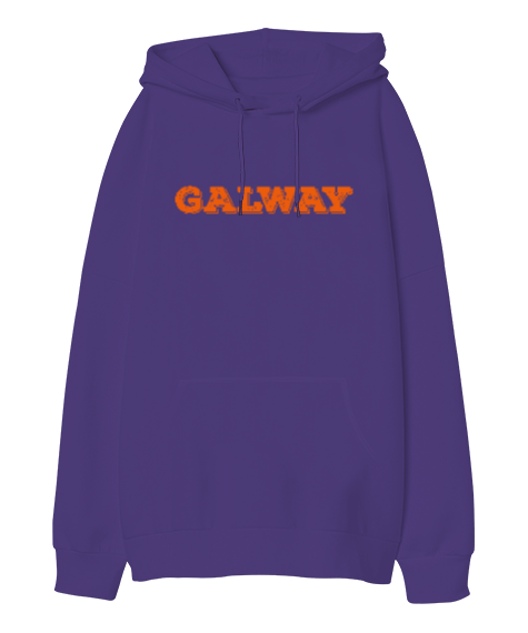 Tisho - Galway Oversize Unisex Kapüşonlu Sweatshirt