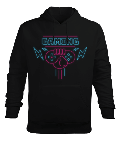 Tisho - game Erkek Kapüşonlu Hoodie Sweatshirt