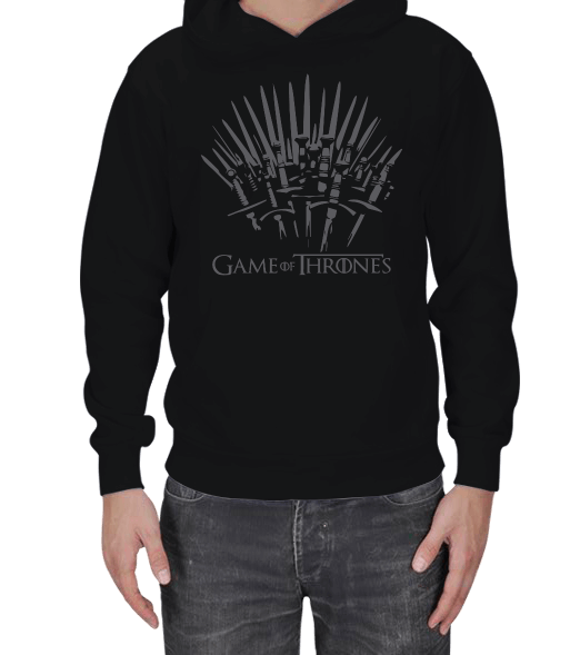 Tisho - Game Of Thrones Kapşon Erkek Kapüşonlu Hoodie Sweatshirt