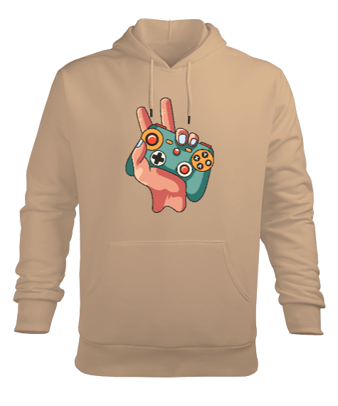 Tisho - GAMER Erkek Kapüşonlu Hoodie Sweatshirt