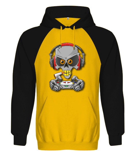 Tisho - gamer Orjinal Reglan Hoodie Unisex Sweatshirt