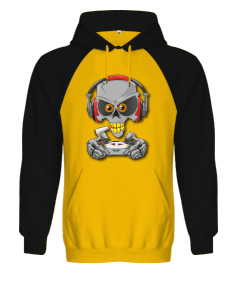 Tisho - gamer Orjinal Reglan Hoodie Unisex Sweatshirt
