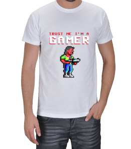 Tisho - Gamer Snake Logan Erkek Tişört