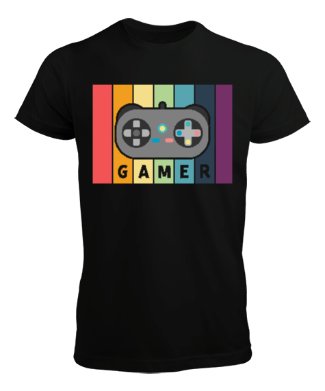 Tisho - Gamer Vintage Tshirt Erkek Tişört