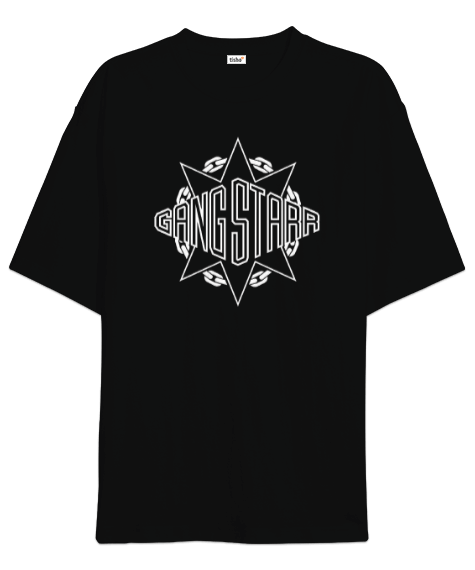 Tisho - Gang Starr Oversize T-shirt Oversize Unisex Tişört