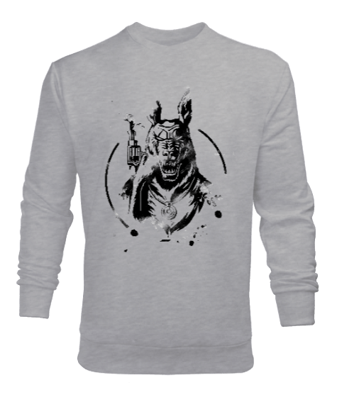 Tisho - Gangster Wolf Erkek Sweatshirt