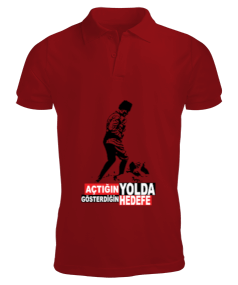 Gazi Mustafa Kemal Atatürk Erkek Kısa Kol Polo Yaka - Tisho