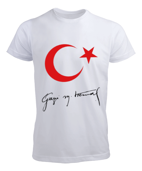 Gazi Mustafa Kemal Erkek Tişört - Tisho