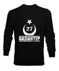 gaziantep, gaziantep şehir ,Türkiye,Türkiye bayrağı. Erkek Sweatshirt - Tisho
