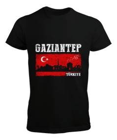gaziantep, gaziantep şehir ,Türkiye,Türkiye bayrağı. Erkek Tişört - Tisho