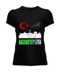 gaziantep, gaziantep şehir ,Türkiye,Türkiye bayrağı. Kadın Tişört - Tisho