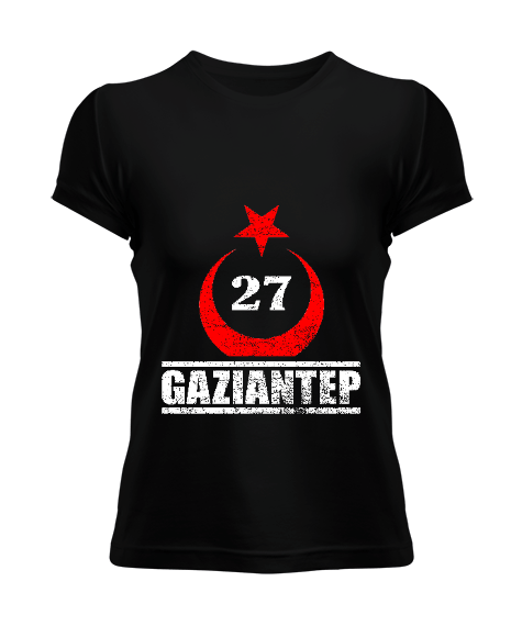 gaziantep, gaziantep şehir ,Türkiye,Türkiye bayrağı. Kadın Tişört - Tisho