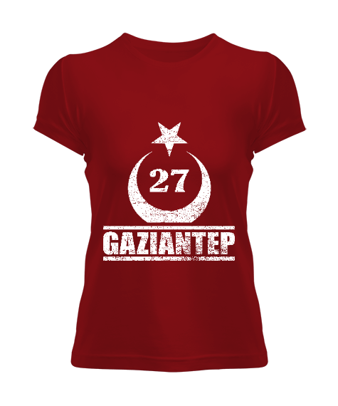Tisho - gaziantep, gaziantep şehir ,Türkiye,Türkiye bayrağı. Kadın Tişört