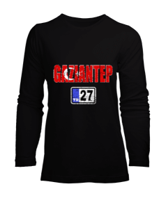 gaziantep, gaziantep şehir ,Türkiye,Türkiye bayrağı. Kadın Uzun Kol Tişört - Tisho