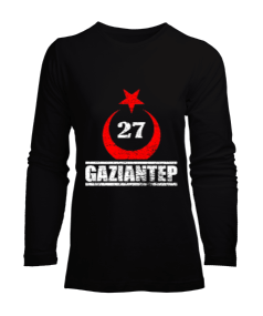 gaziantep, gaziantep şehir ,Türkiye,Türkiye bayrağı. Kadın Uzun Kol Tişört - Tisho