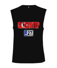 gaziantep, gaziantep şehir ,Türkiye,Türkiye bayrağı. Kesik Kol Unisex Tişört - Tisho