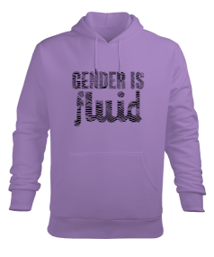 Tisho - Gender is Fluid Erkek Kapüşonlu Hoodie Sweatshirt