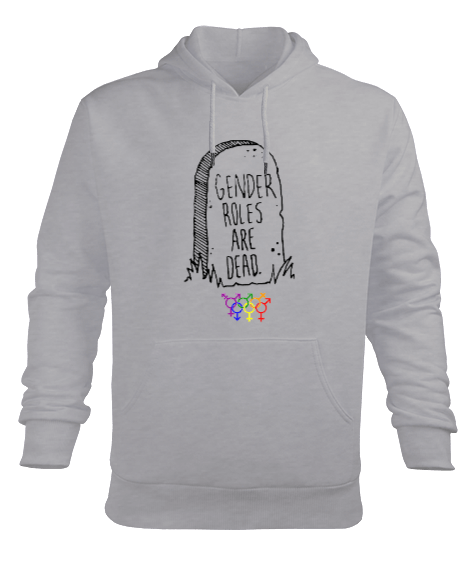 Tisho - Gender Roles Erkek Kapüşonlu Hoodie Sweatshirt