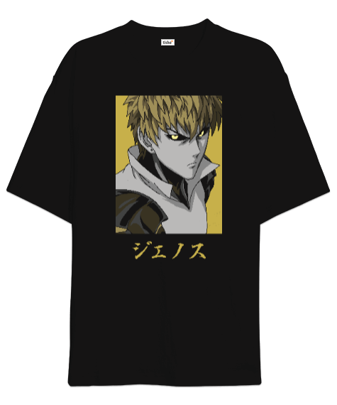 Tisho - Genos - One Punch Man Oversize Unisex Tişört