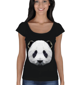 Geo Panda Kadın Açık Yaka - Tisho