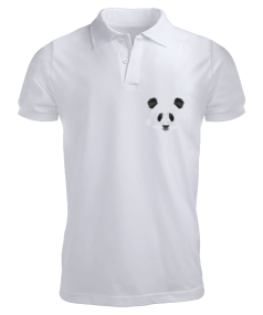 GEOMETRİK PANDA Erkek Kısa Kol Polo Yaka - Tisho