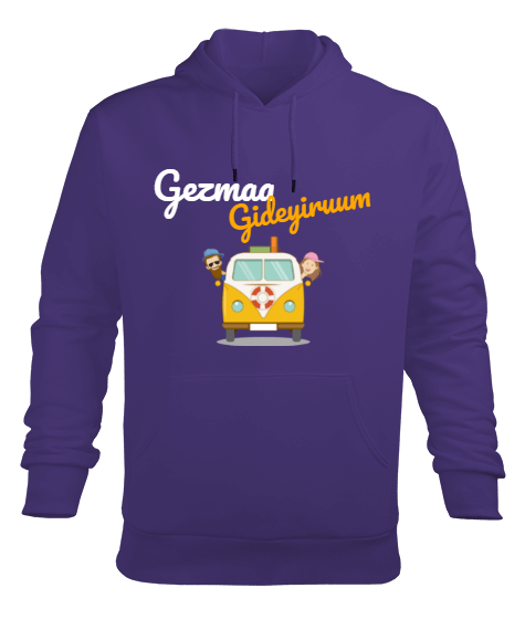 Tisho - Gezmaa Gideyiruum Erkek Kapüşonlu Hoodie Sweatshirt