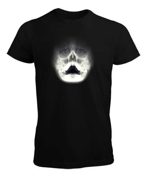 Tisho - Ghost Skull Siyah Erkek Tişört