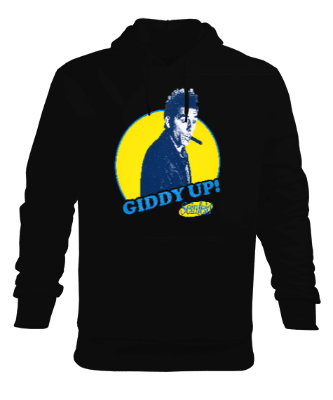 Tisho - Giddy Up Erkek Kapüşonlu Hoodie Sweatshirt