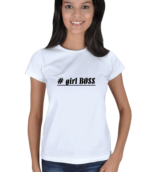 Tisho - Girl boss kadın tişört Kadın Tişört