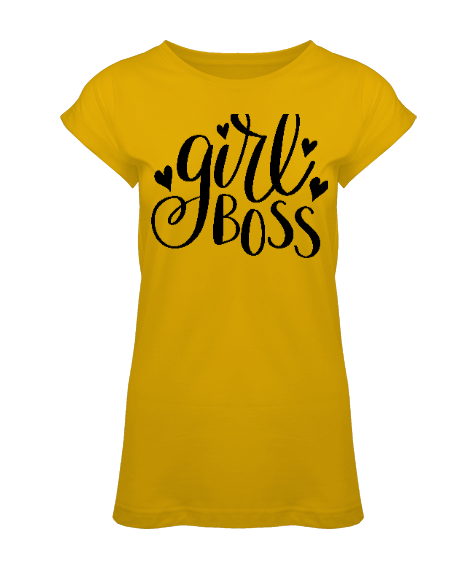 Tisho - Girl Boss Tasarımlı Kadın Tunik