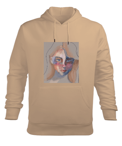 Tisho - Girl Erkek Kapüşonlu Hoodie Sweatshirt