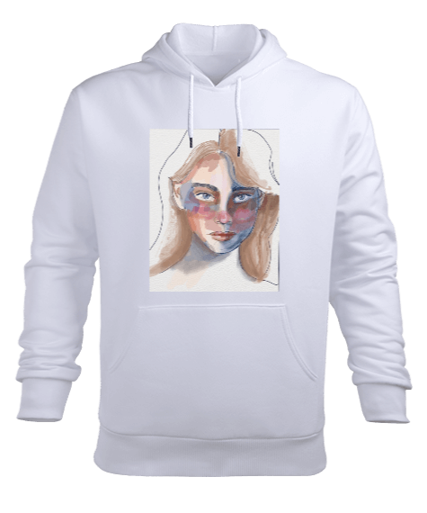 Tisho - Girl Erkek Kapüşonlu Hoodie Sweatshirt