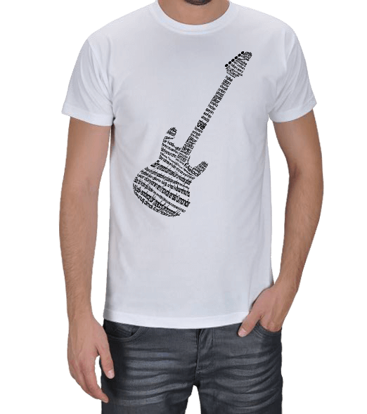 Tisho - Gitar Erkek Tişört