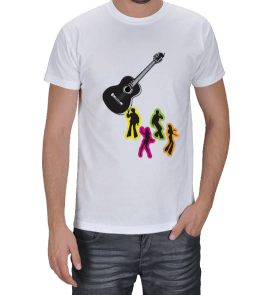 Tisho - gitar eşliğinde dans Erkek Tişört