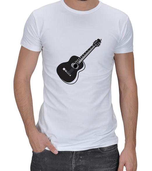 Tisho - gitarit Erkek Regular Kesim Tişört