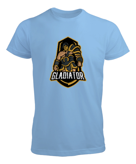 Tisho - Gladyatör - Gladiator Buz Mavisi Erkek Tişört