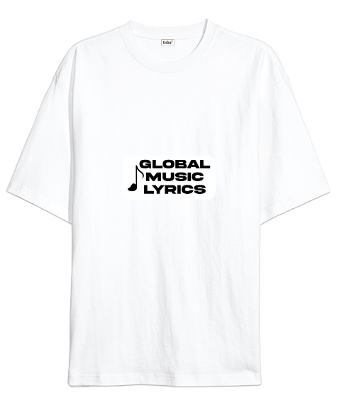 Tisho - global müzik videoları Oversize Unisex Tişört