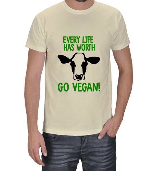 Tisho - Go Vegan Erkek Tişört