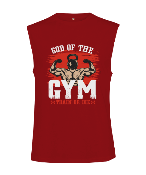 Tisho - God Of The Gym Tanrısı Kesik Kol Unisex Tişört