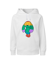 Gökkuşağı ayıcıklı Çocuk Unisex Hoodie Kapüşonlu - Tisho
