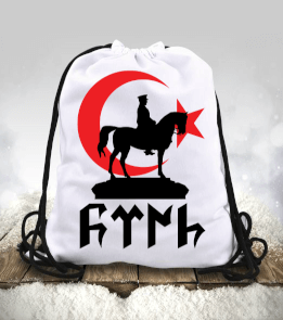 Göktürk Çantası Büzgülü spor çanta - Tisho