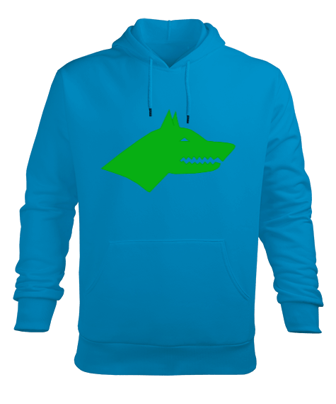 Göktürk Erkek Kapüşonlu Hoodie Sweatshirt - Tisho