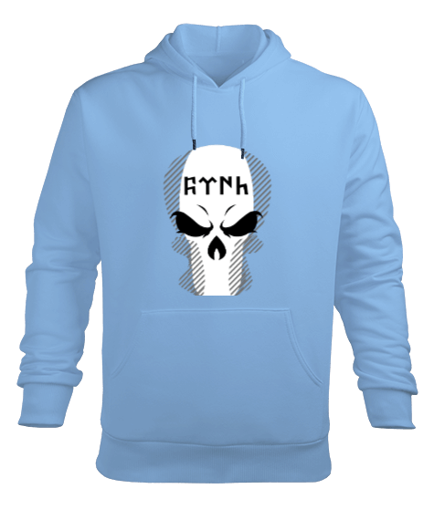 Tisho - Göktürk Erkek Kapüşonlu Hoodie Sweatshirt