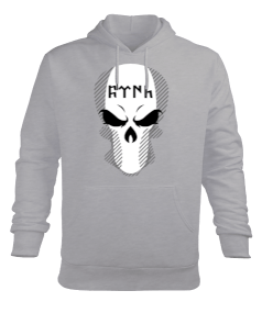 Göktürk Kuru Kafa Erkek Kapüşonlu Hoodie Sweatshirt - Tisho