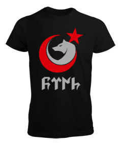 Göktürk, Türk, Bozkurt Erkek Tişört - Tisho