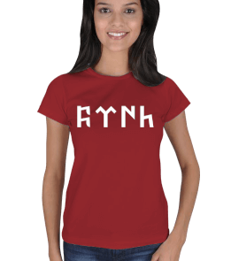 göktürkçe Kadın Tişört - Tisho