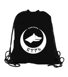 Göktürk,Göktürk logosu,Türkiye. Büzgülü Spor Çanta - Tisho