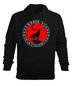 Göktürk,Göktürk logosu,Türkiye. Erkek Kapüşonlu Hoodie Sweatshirt - Tisho
