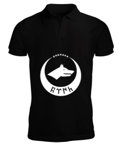Göktürk,Göktürk logosu,Türkiye. Erkek Kısa Kol Polo Yaka - Tisho